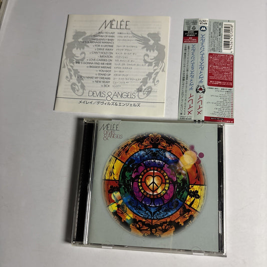 Mêlée – Devils & Angels (CD, 2007) Japan Bonus Track Obi WPCR-12673