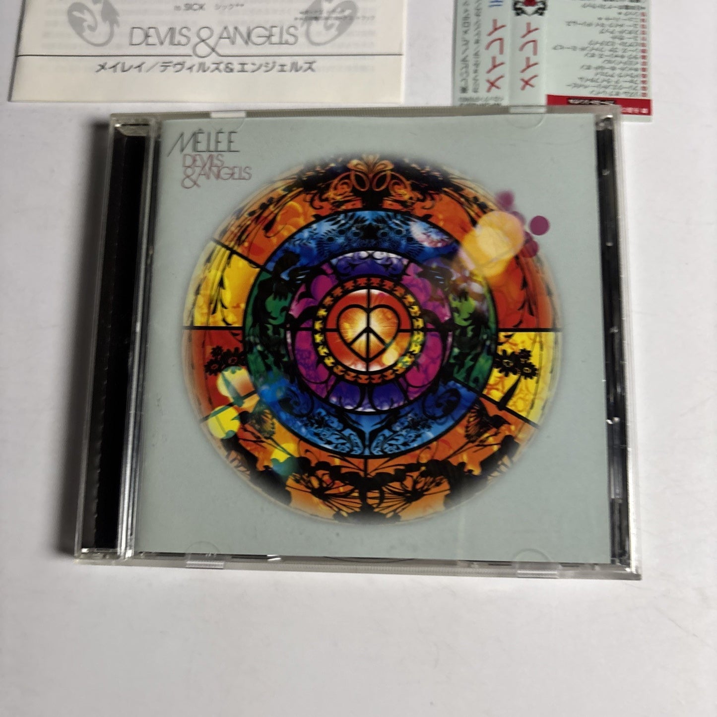 Mêlée – Devils & Angels (CD, 2007) Japan Bonus Track Obi WPCR-12673
