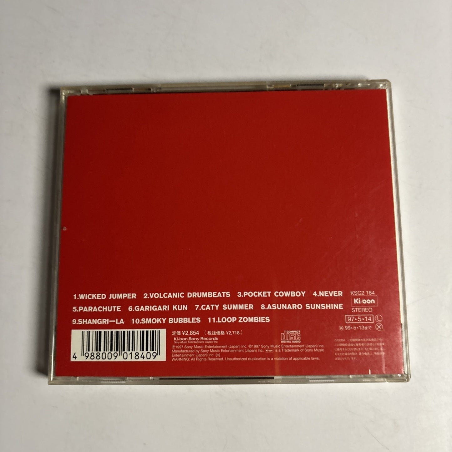 Denki Groove – A (CD, 1997) Japan KSC2 184