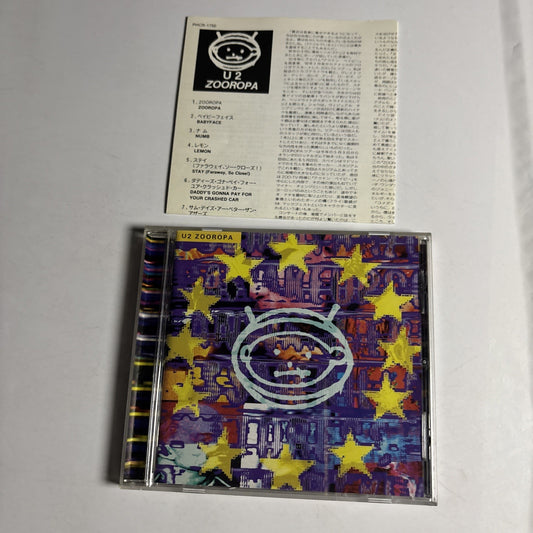 U2 – Zooropa (CD, 1993)  Japan PHCR-1750