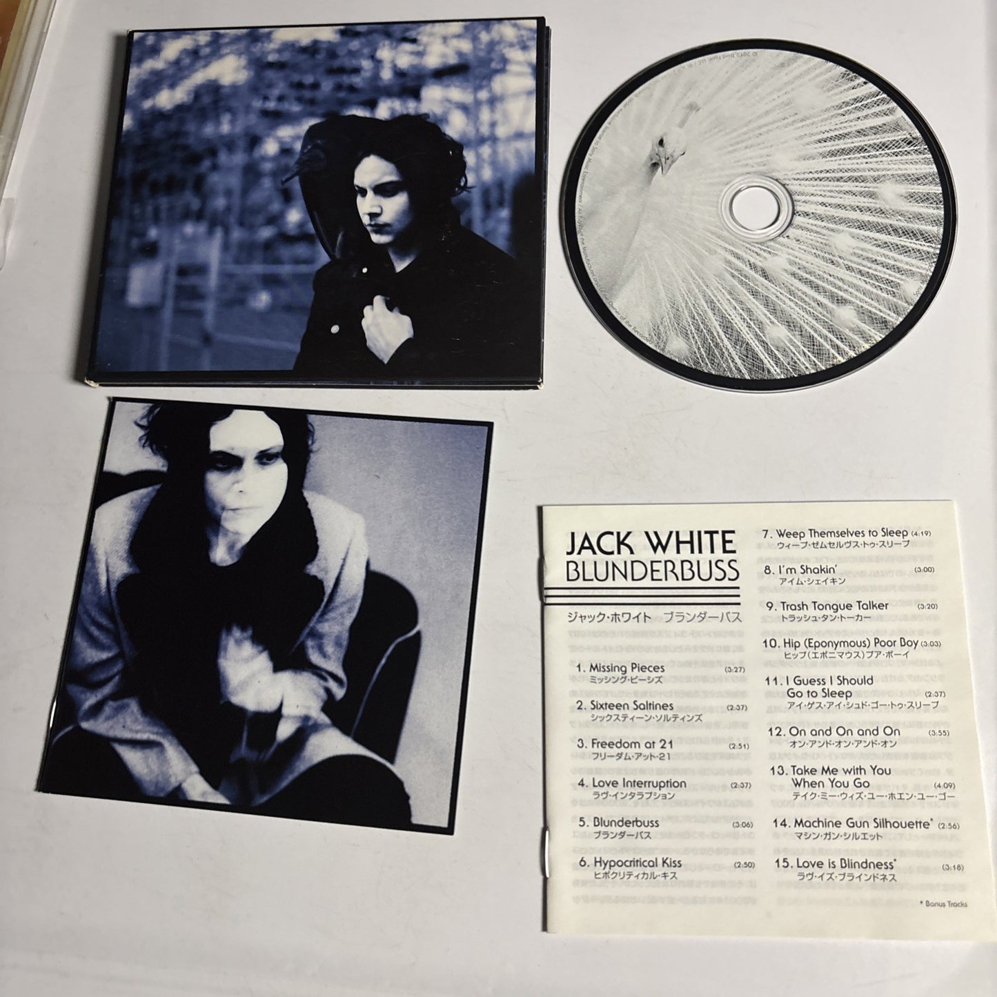 Jack White – Blunderbuss (CD, 2012) Japan Bonus Japan Track SICP 3480