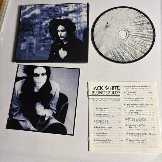 Jack White – Blunderbuss (CD, 2012) Japan Bonus Japan Track SICP 3480