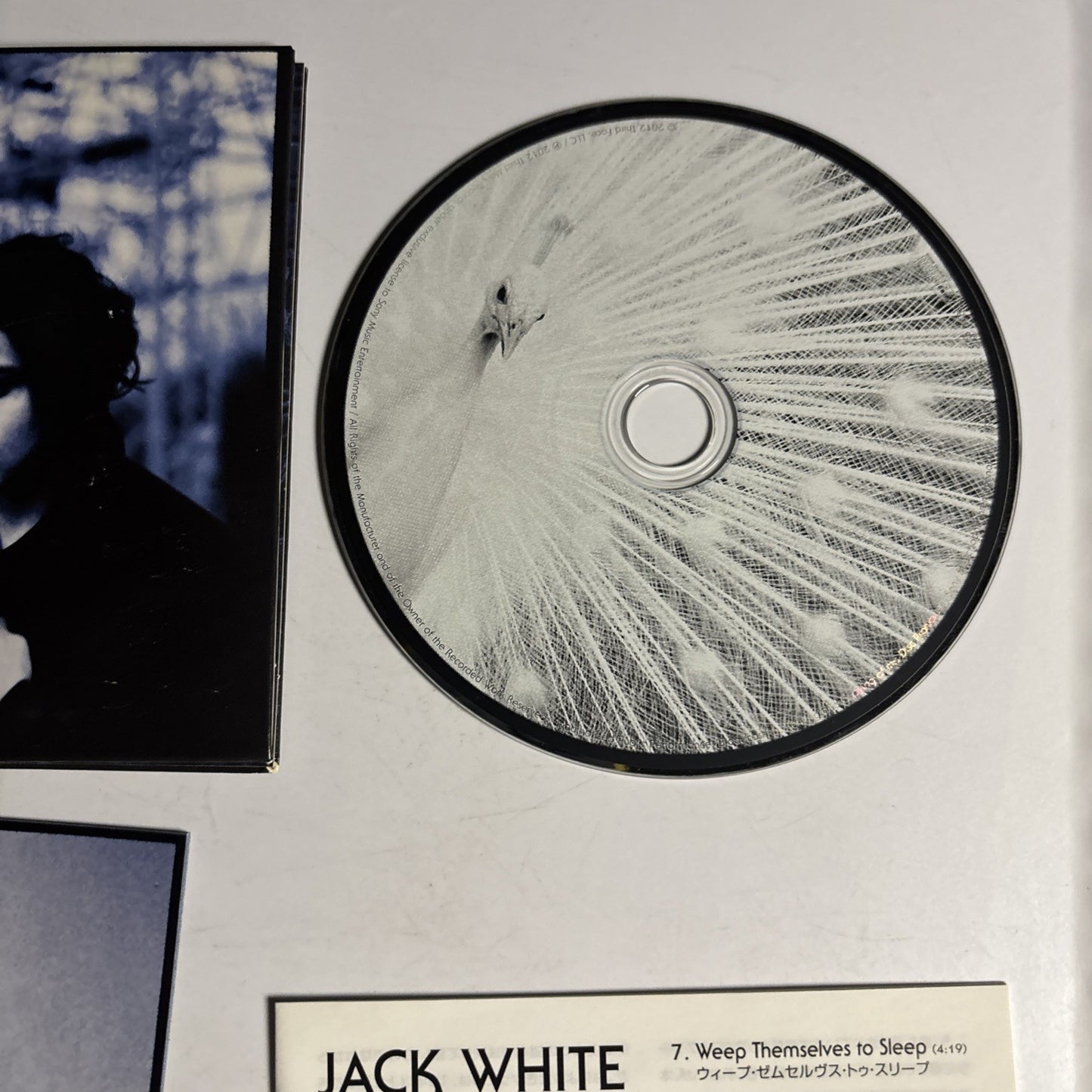 Jack White – Blunderbuss (CD, 2012) Japan Bonus Japan Track SICP 3480