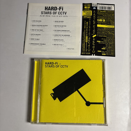Hard-Fi – Stars Of CCTV (CD, 2005) Japan Bonus Track Obi WPCR-12168