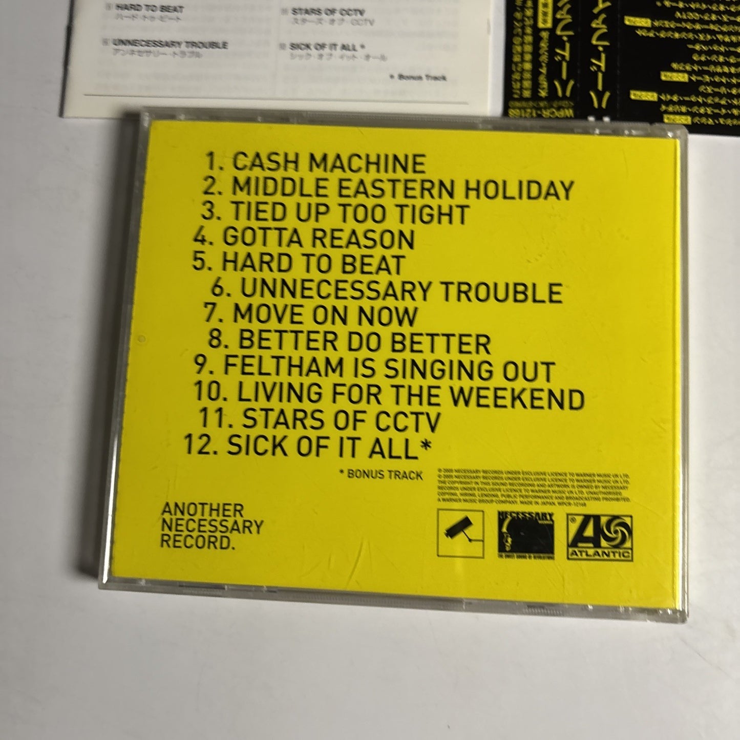 Hard-Fi – Stars Of CCTV (CD, 2005) Japan Bonus Track Obi WPCR-12168