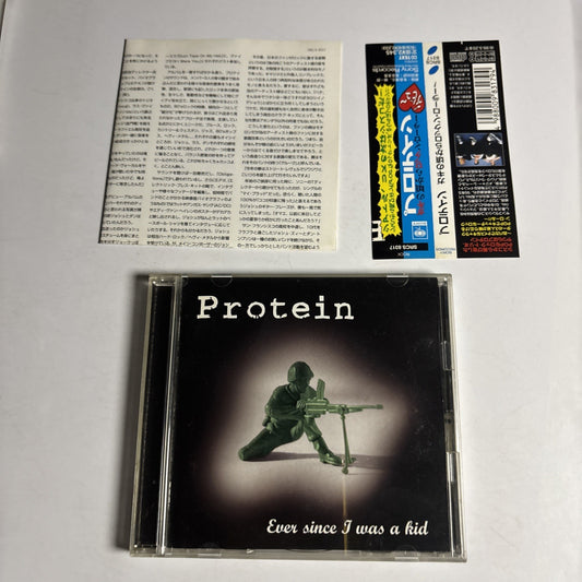 Protein – Ever Since I Was A Kid (CD, 1997) Japan obi SRCS 8317