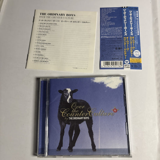 The Ordinary Boys – Over The Counter Culture (CD, 2004) Japan Bonus Track Obi