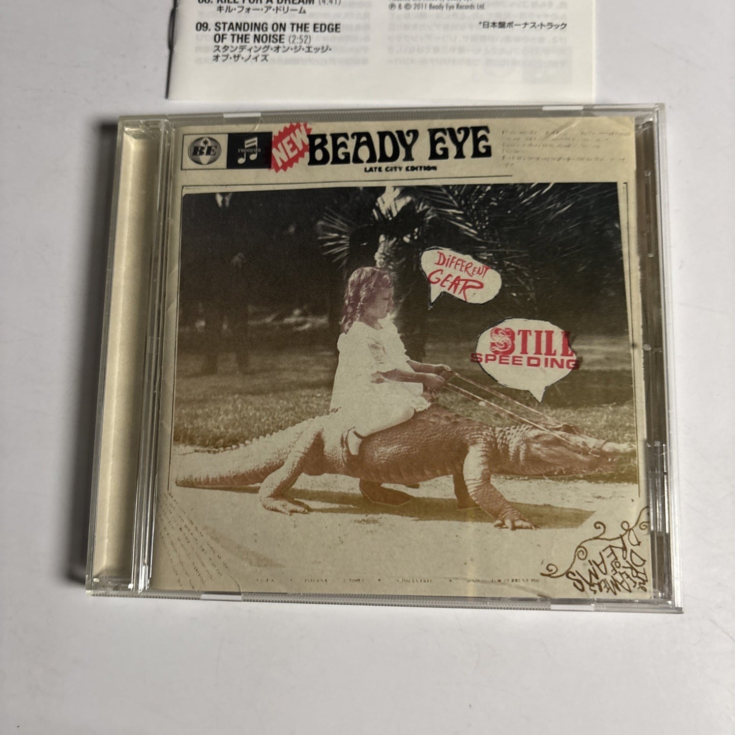 Beady Eye – Different Gear, Still Speeding (CD 2011) Japan Bonus Track SICP 3050