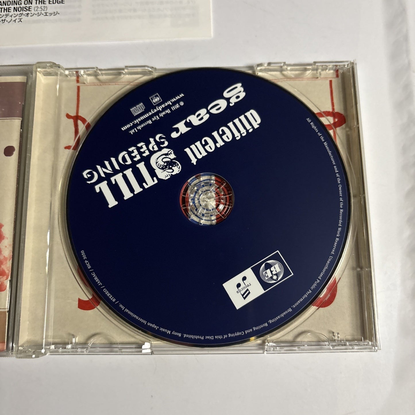 Beady Eye – Different Gear, Still Speeding (CD 2011) Japan Bonus Track SICP 3050