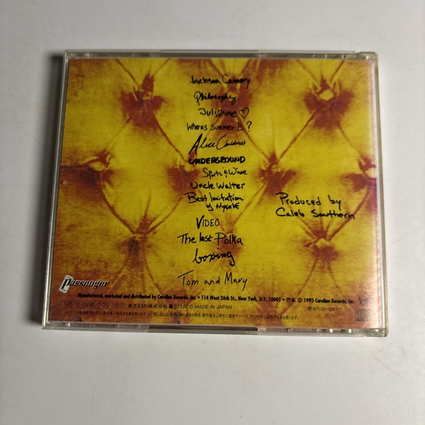 Ben Folds Five – Ben Folds Five (CD, 1995) Japan Bonus Track VJCP-25215