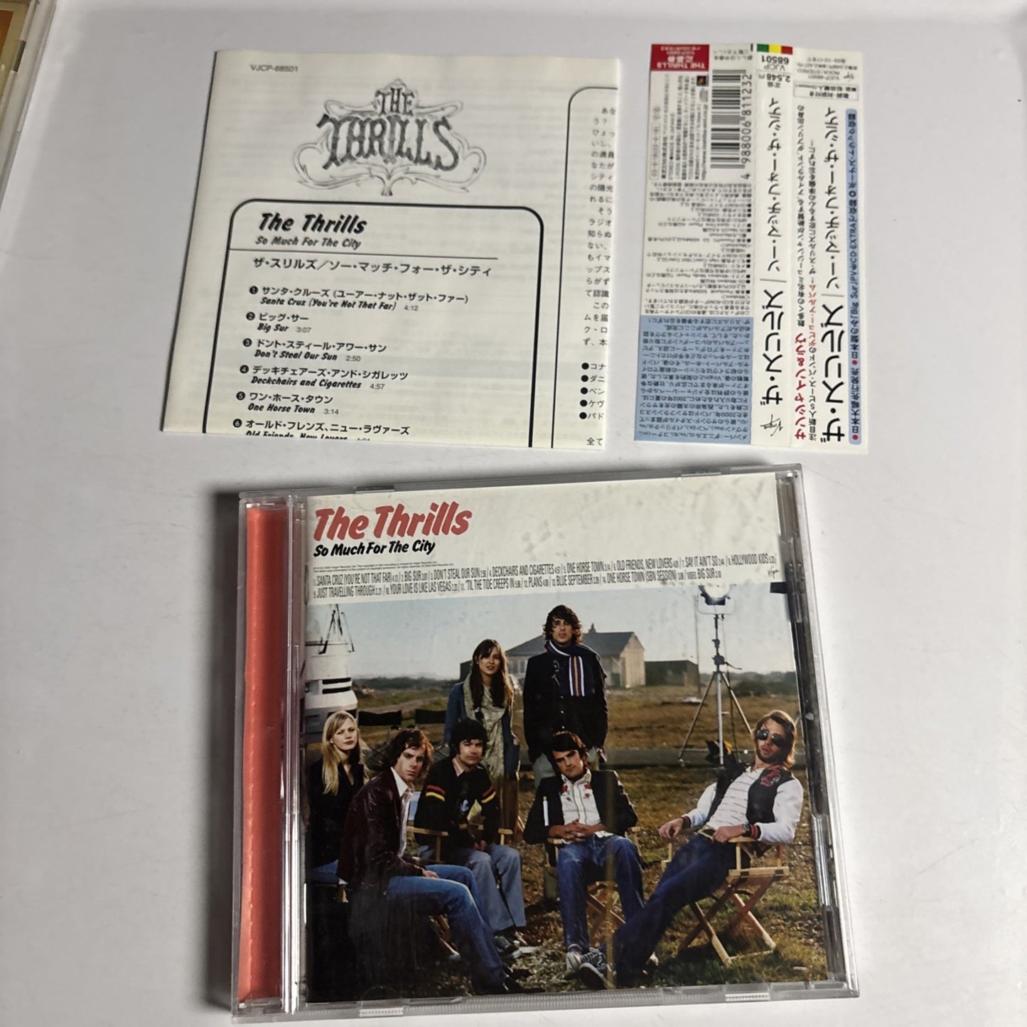 The Thrills – So Much For The City (CD, 2003) Japan obi VJCP-68501