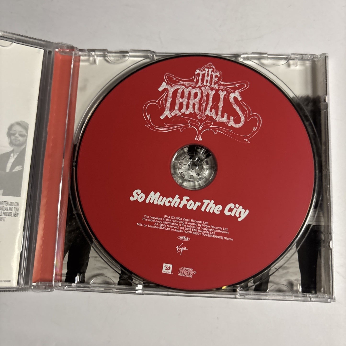 The Thrills – So Much For The City (CD, 2003) Japan obi VJCP-68501