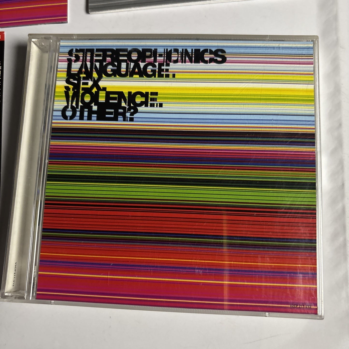 Stereophonics – Language. Sex. Violence. Other? (CD 2005) Japan obi V2CP-211/212