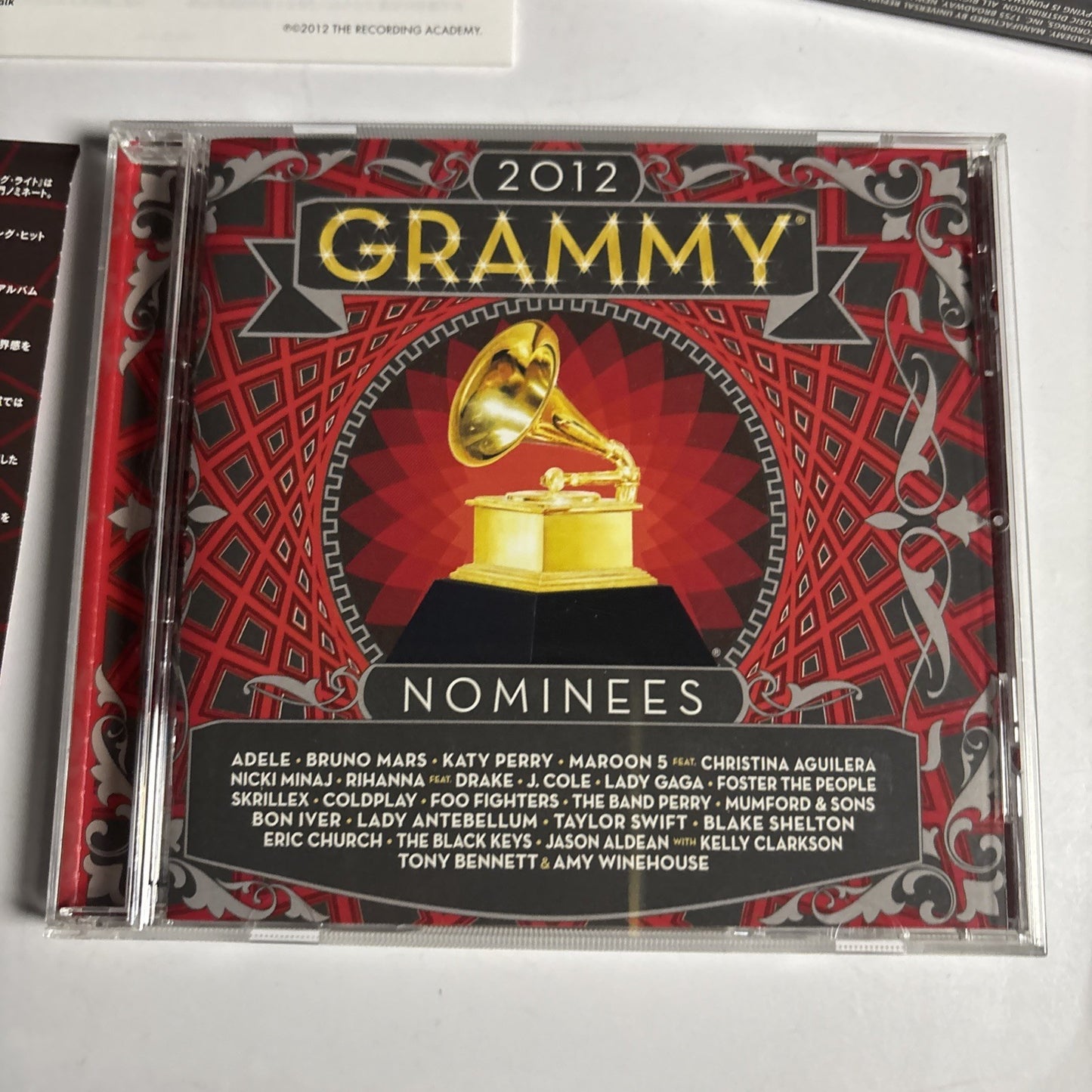 Various – 2012 Grammy Nominees (CD, 2012) Japan obi UICU-1218