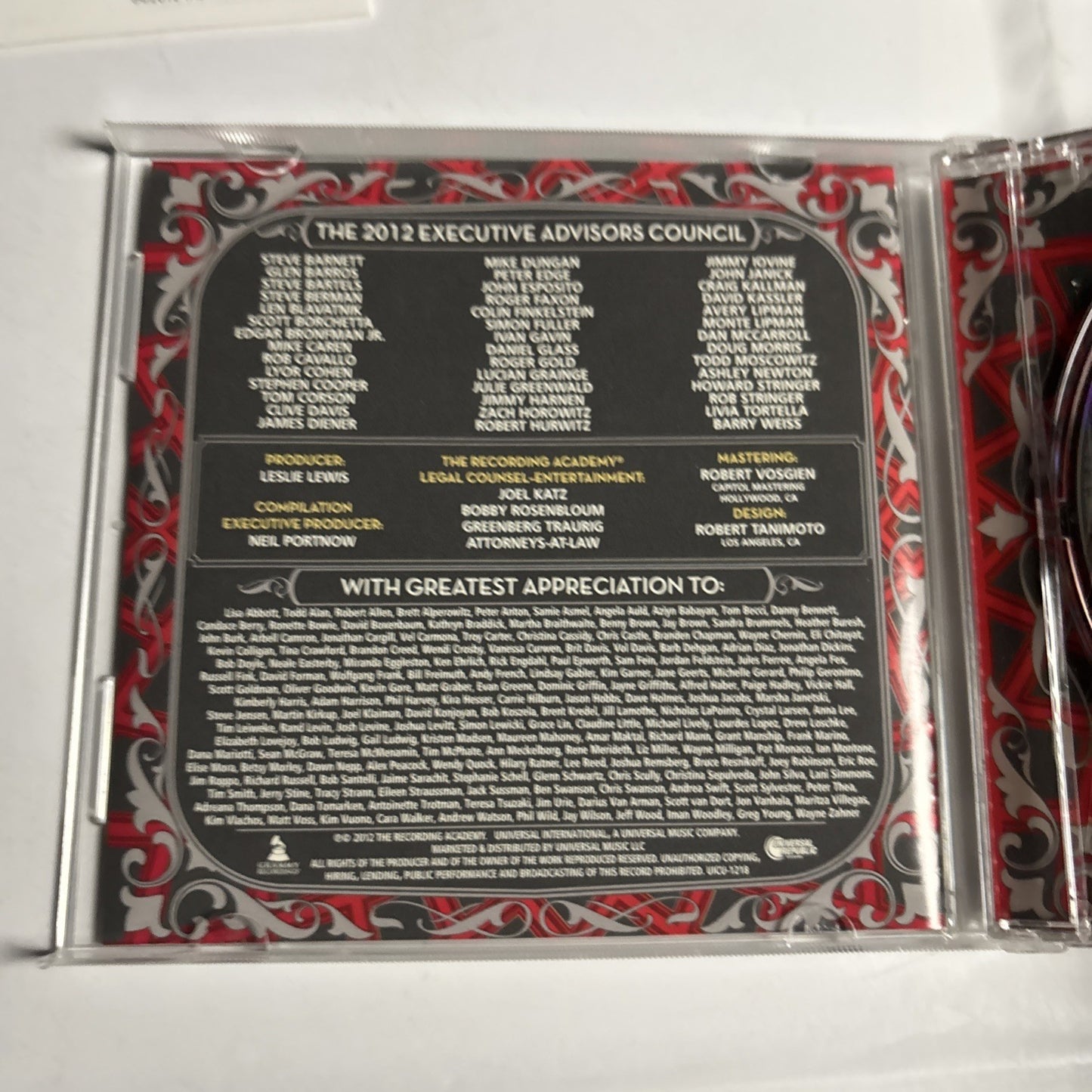 Various – 2012 Grammy Nominees (CD, 2012) Japan obi UICU-1218