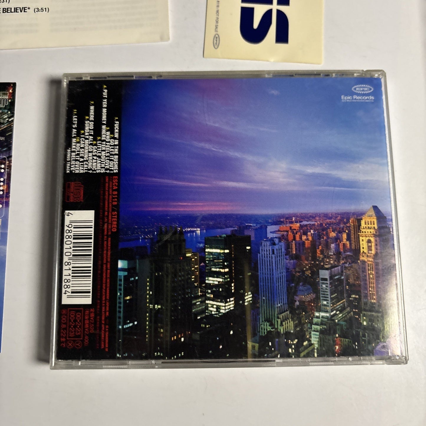 Oasis – Standing On The Shoulder Of Giants (CD, 2000) Japan Obi Sticker
