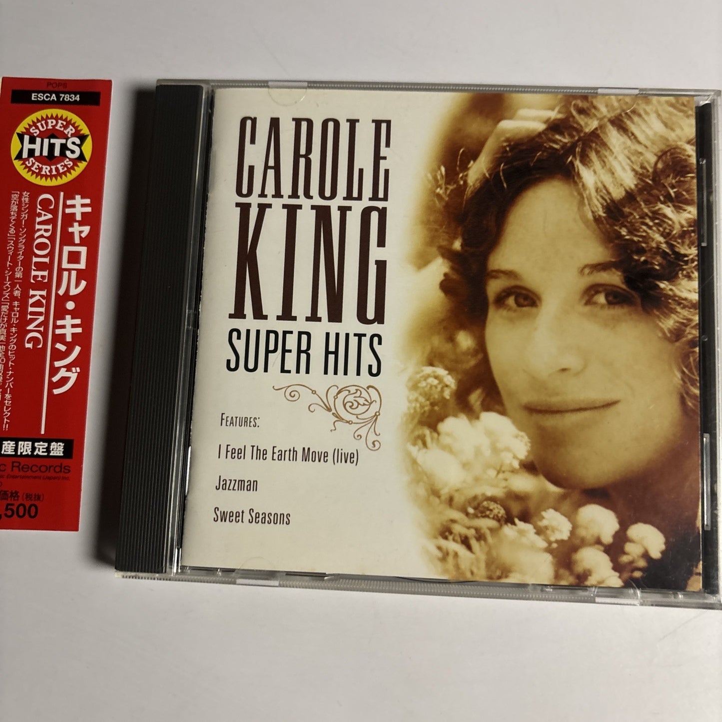 Carole King – Super Hits (CD, 2000) Japan obi ESCA 7834