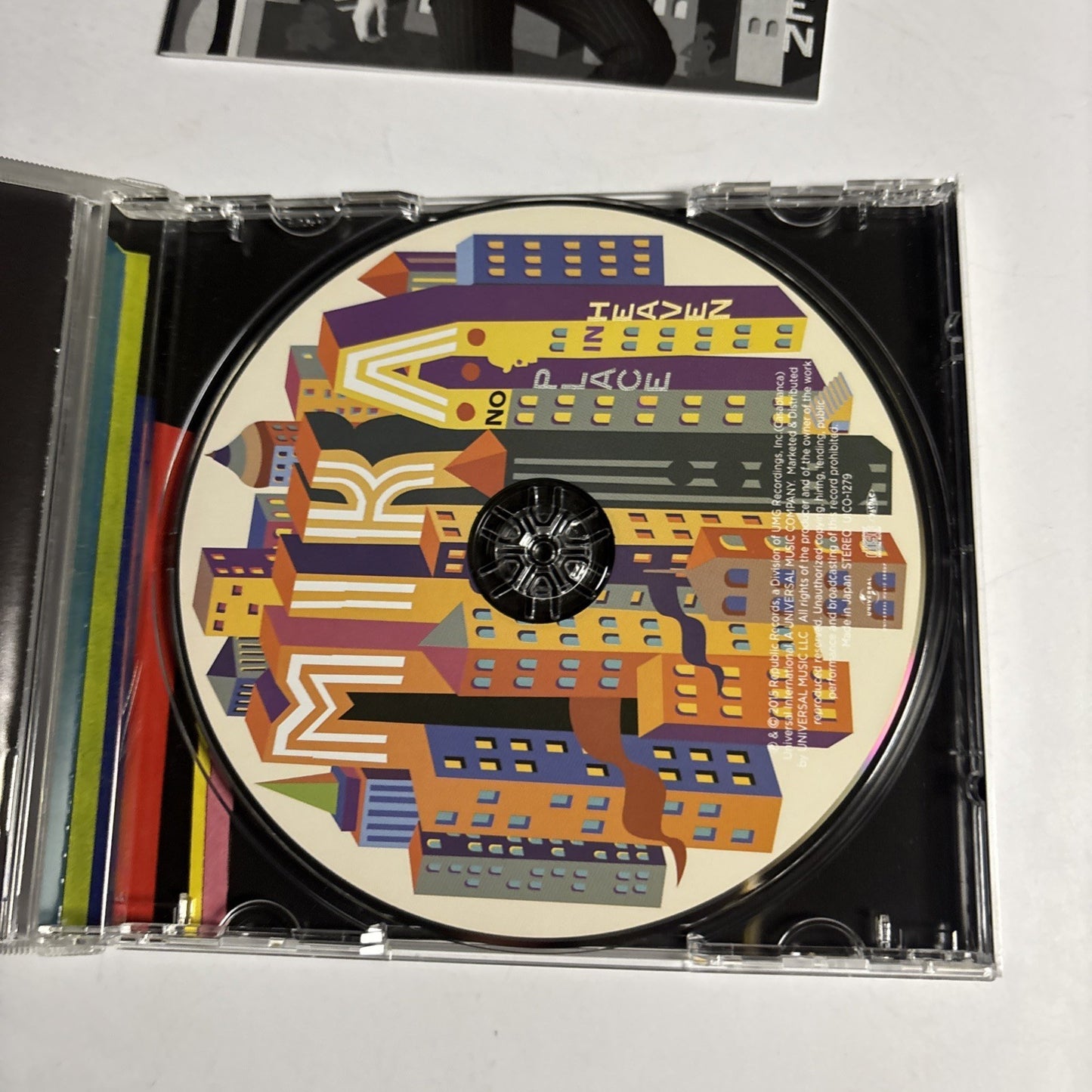 MIKA – No Place In Heaven (CD, 2015) Japan Bonus Track UICO-1279