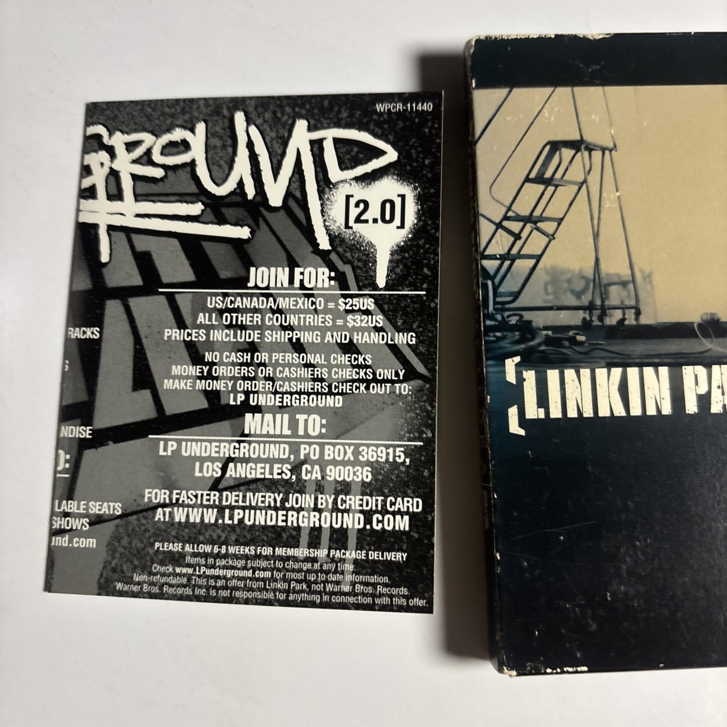 Linkin Park – Meteora (CD, 2003) Japan Sticker Digipak WPCR-11440