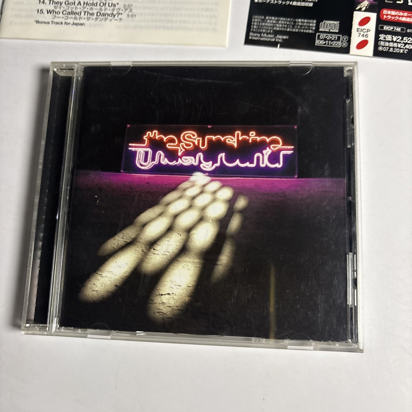The Sunshine Underground – Raise The Alarm (CD, 2006) Japan Bonus Track Obi