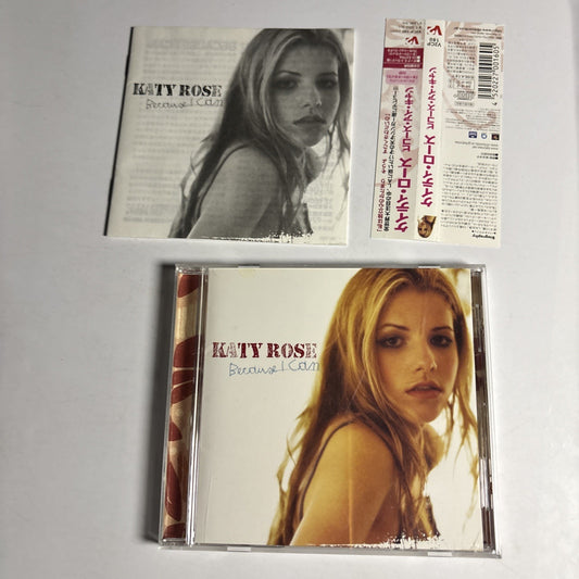 Katy Rose – Because I Can (CD, 2004) Japan Bonus Track Obi V2CP-180