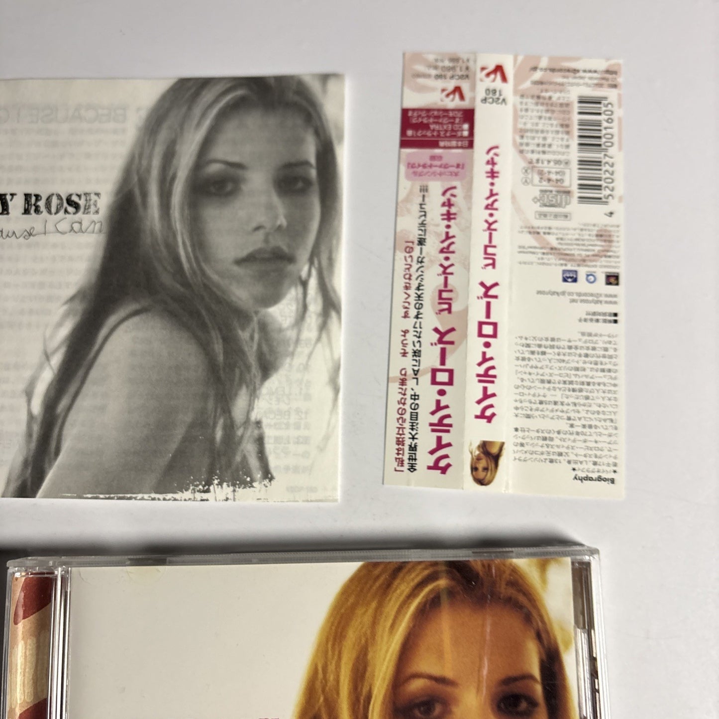 Katy Rose – Because I Can (CD, 2004) Japan Bonus Track Obi V2CP-180