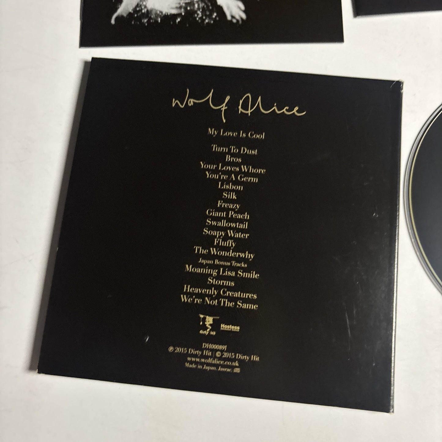 Wolf Alice – My Love Is Cool (CD, 2015) Japan Bonus Track DH00089
