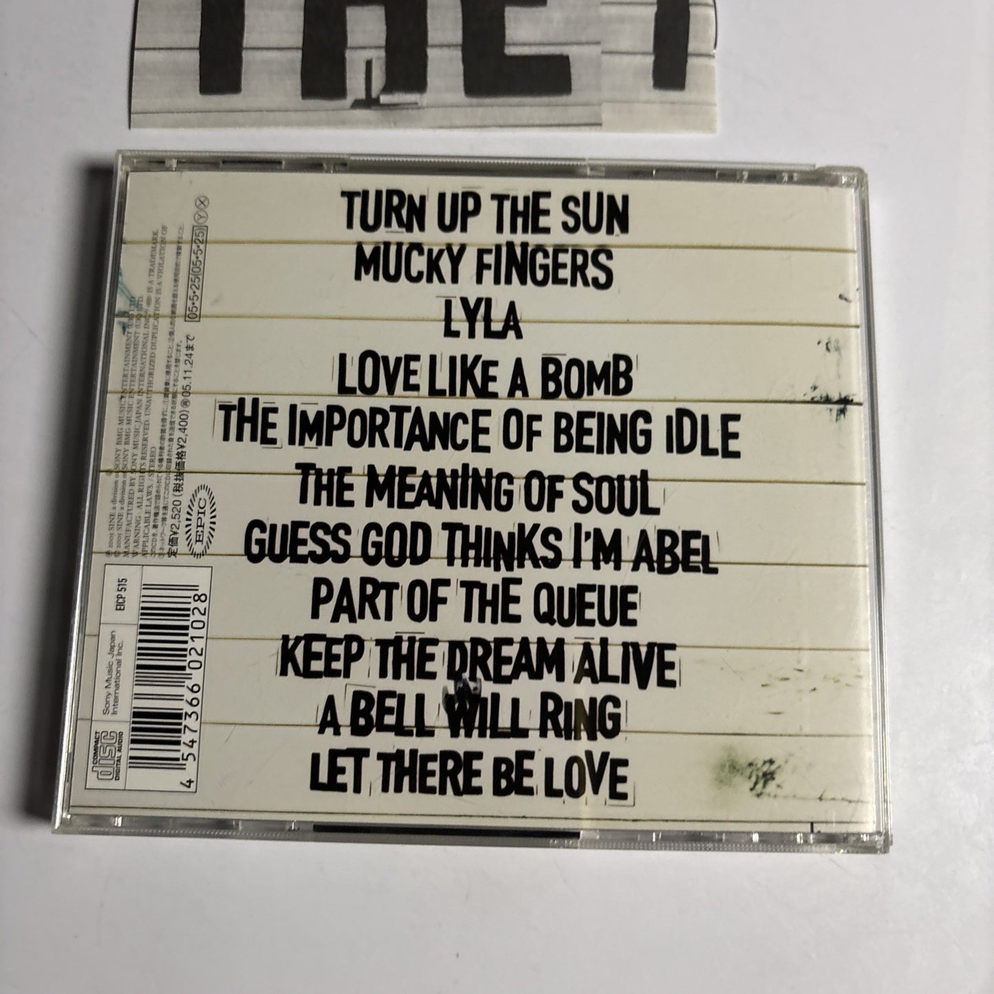 Oasis – Don't Believe The Truth (CD, 2005) Japan EICP 515