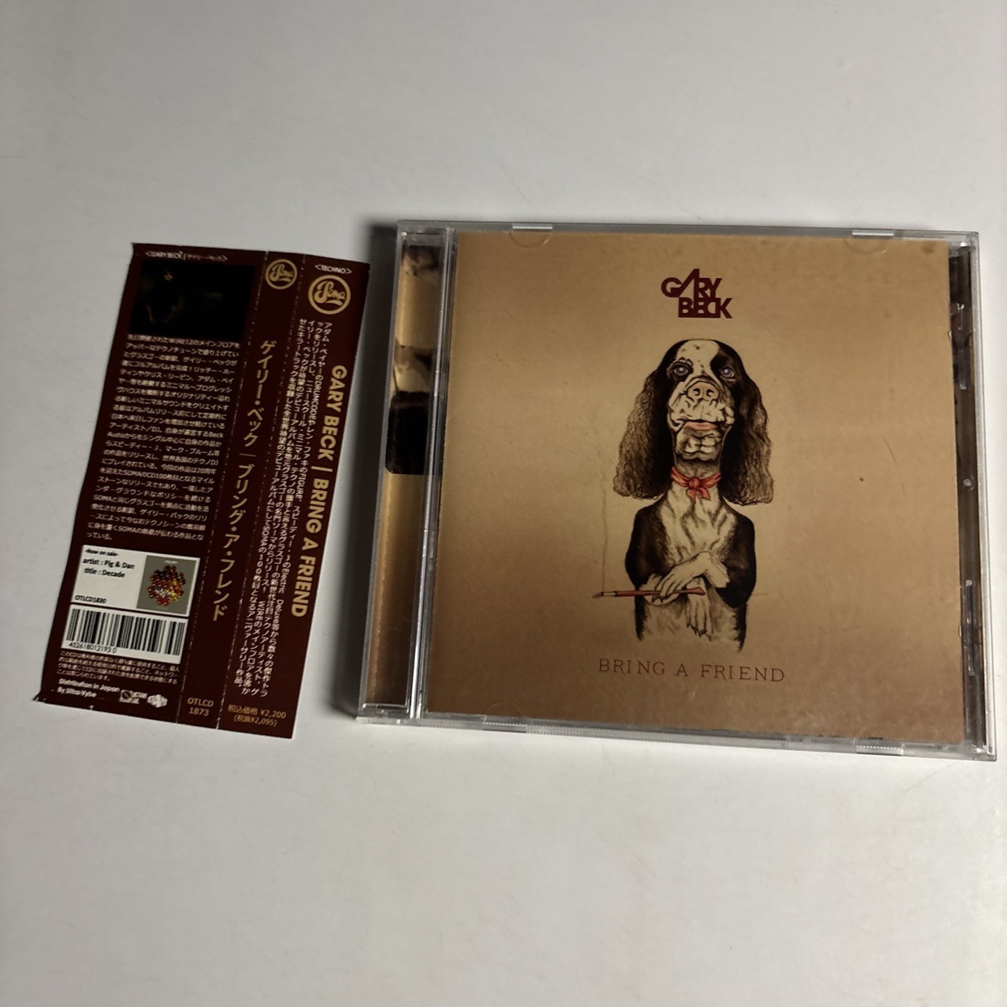 Gary Beck – Bring A Friend (CD, 2012) UK obi SOMACD100