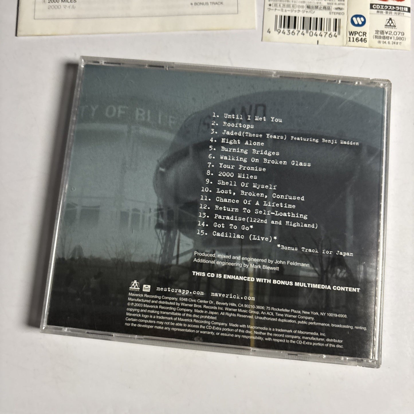 Mest – Mest (CD, 2003) Japan obi WPCR-11646