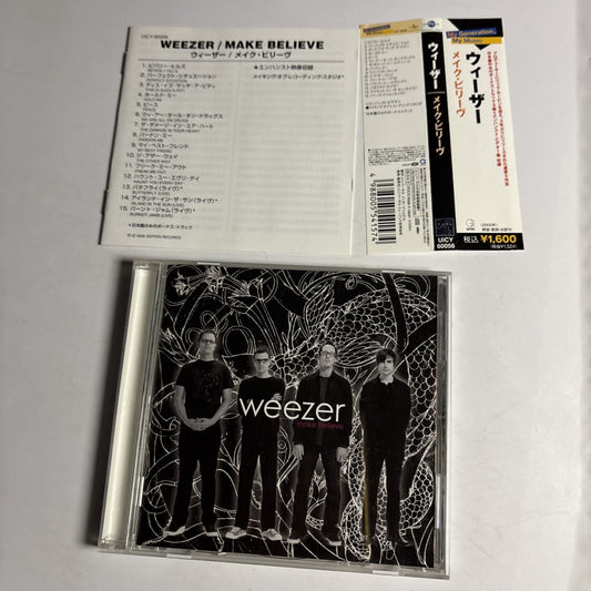 Weezer – Make Believe (CD, 2009) Japan Bonus Track Obi UICY-60056