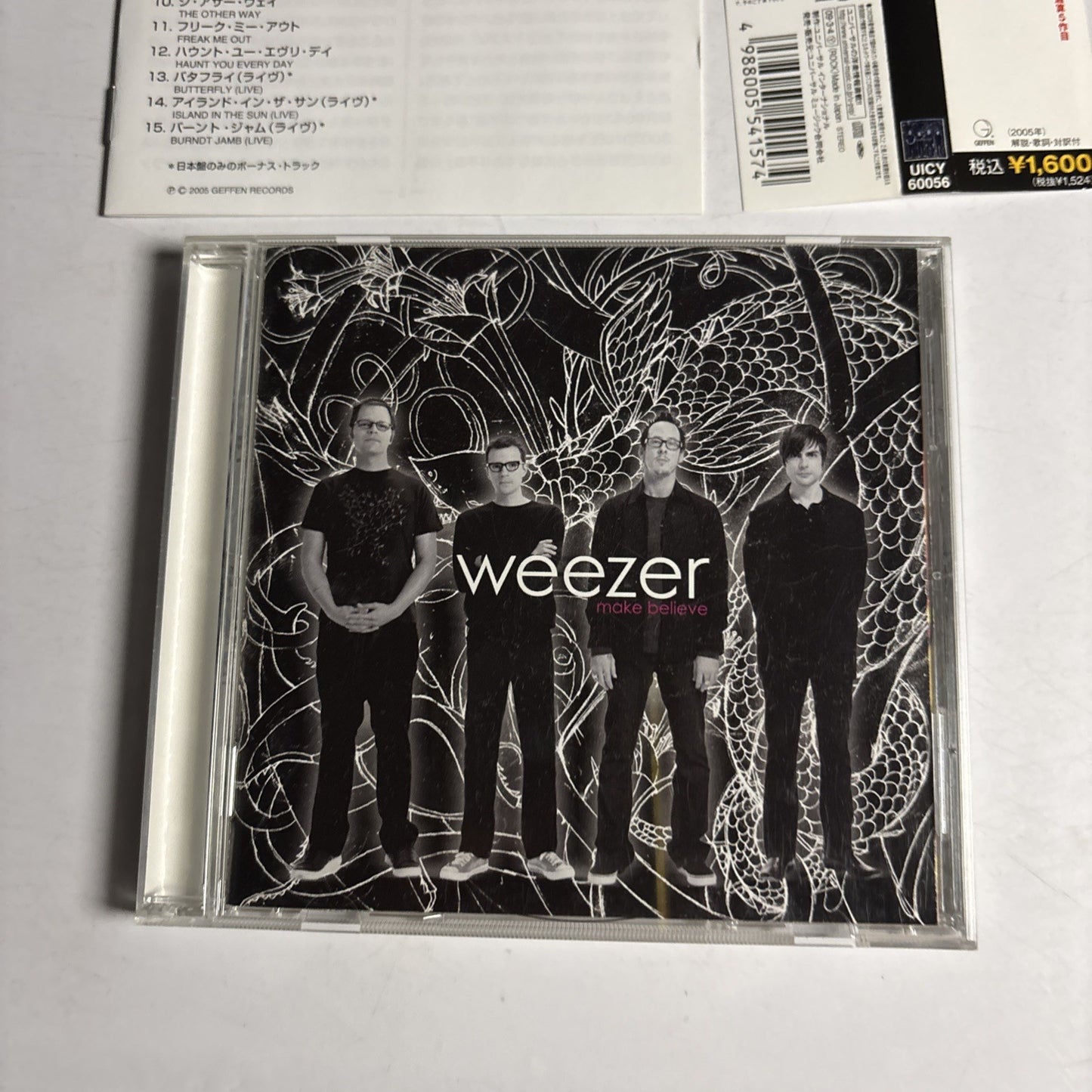 Weezer – Make Believe (CD, 2009) Japan Bonus Track Obi UICY-60056