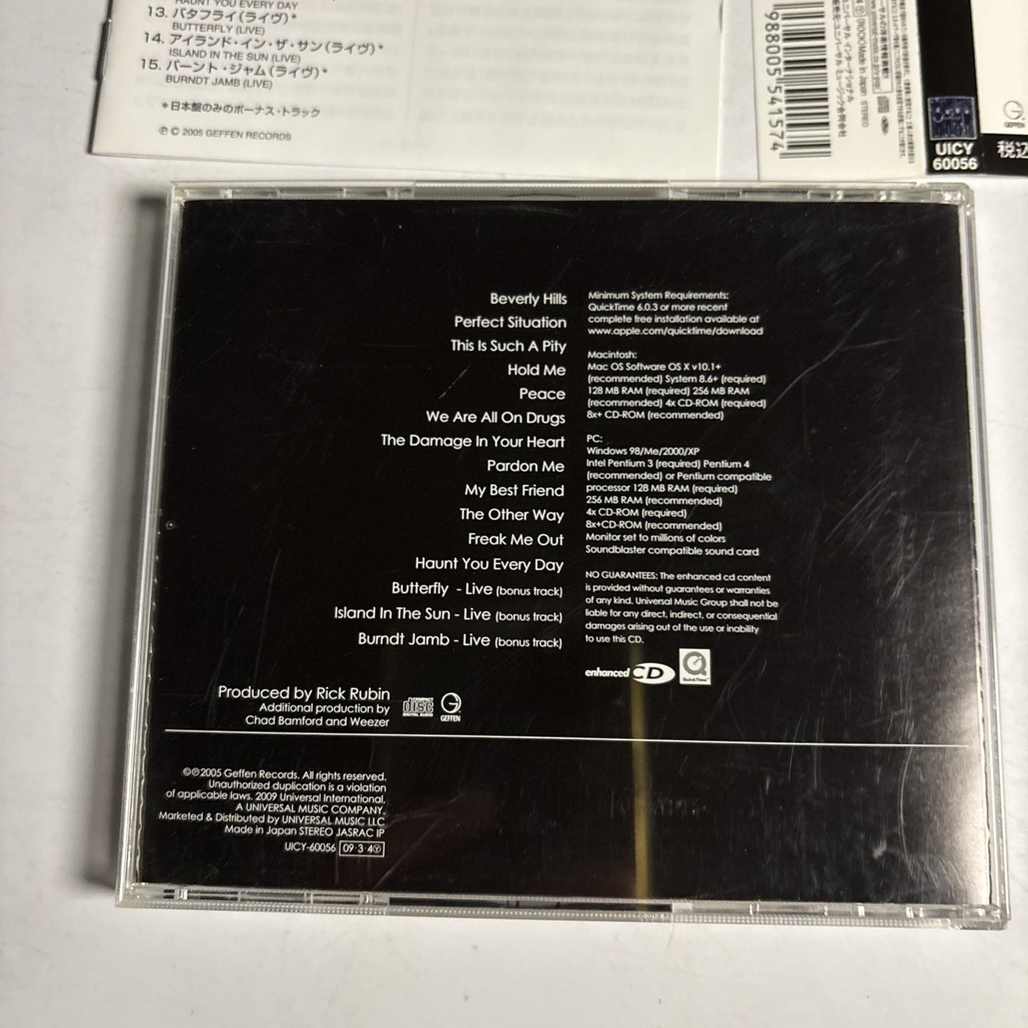 Weezer – Make Believe (CD, 2009) Japan Bonus Track Obi UICY-60056