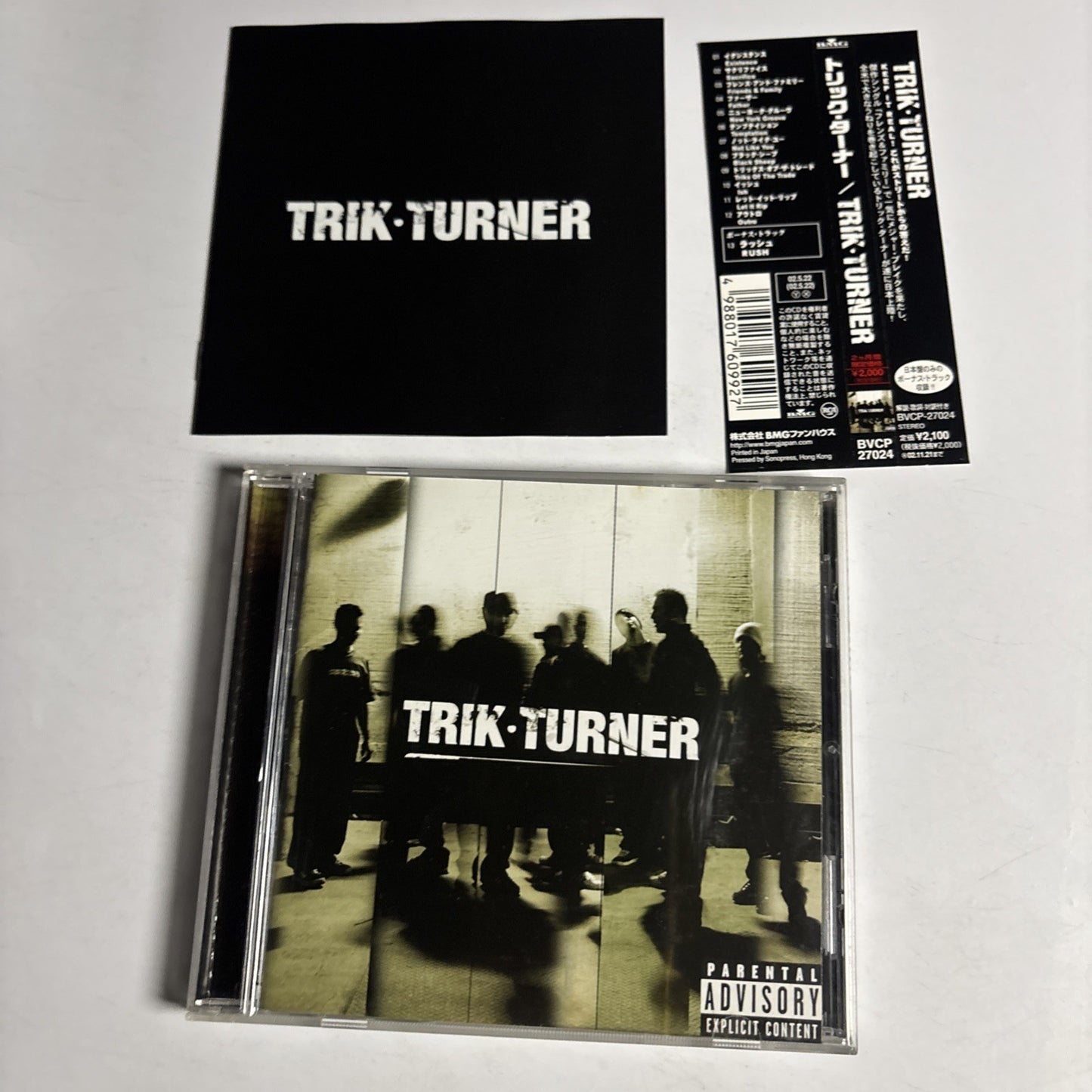 Trik Turner – Trik Turner (CD, 2002) Japan Bonus Track Obi BVCP-27024