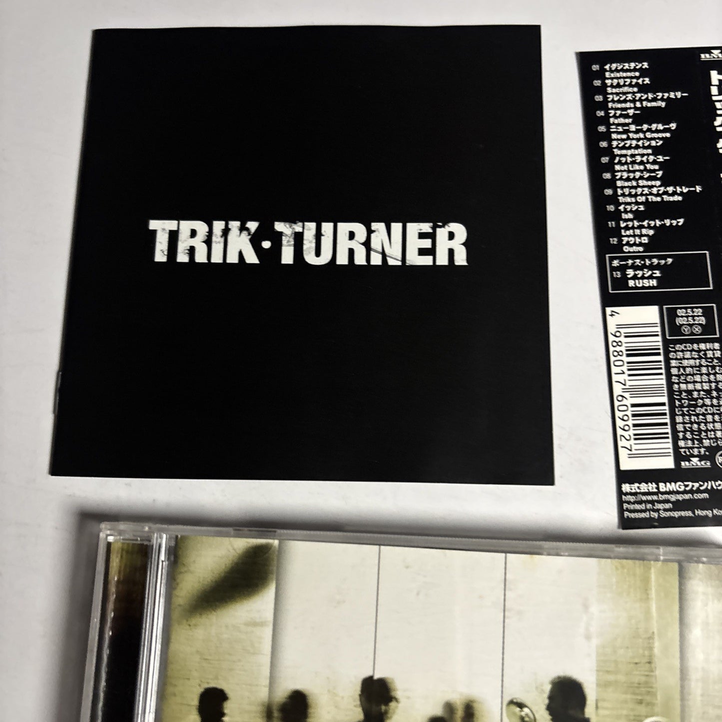 Trik Turner – Trik Turner (CD, 2002) Japan Bonus Track Obi BVCP-27024