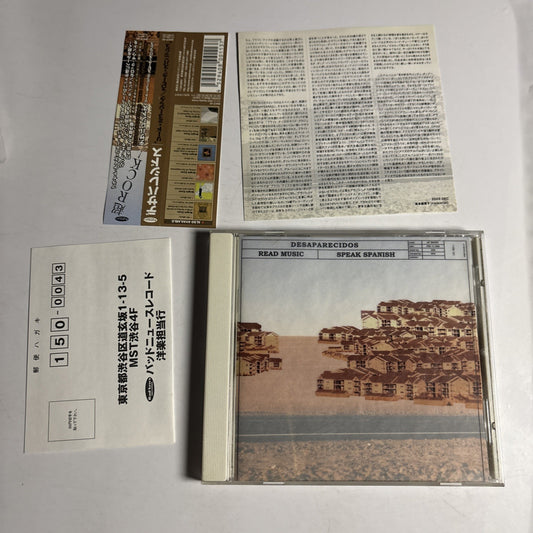 Desaparecidos – Read Music, Speak Spanish (CD, 2002) Japan BNCP-82 Obi