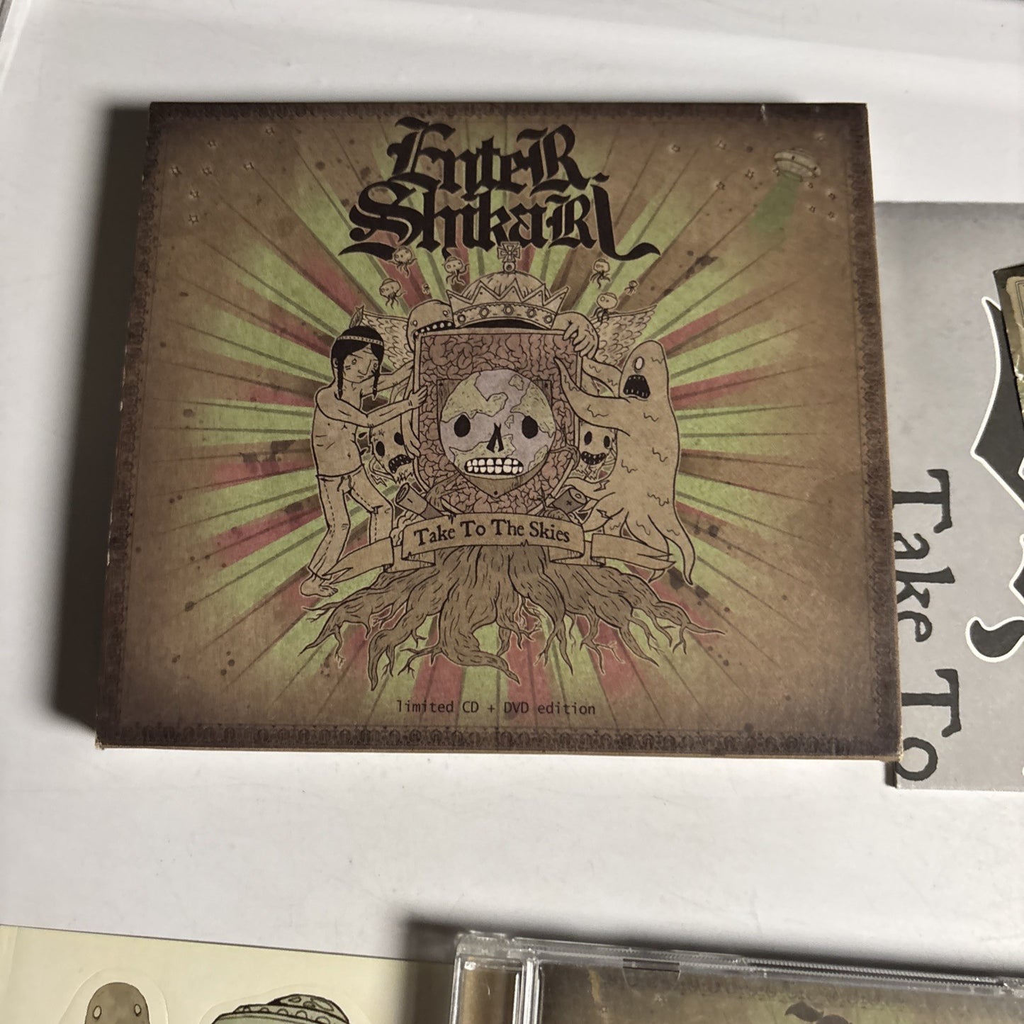 Enter Shikari – Take To The Skies (CD + DVD, 2007) Japan Obi DVDAMBR001J