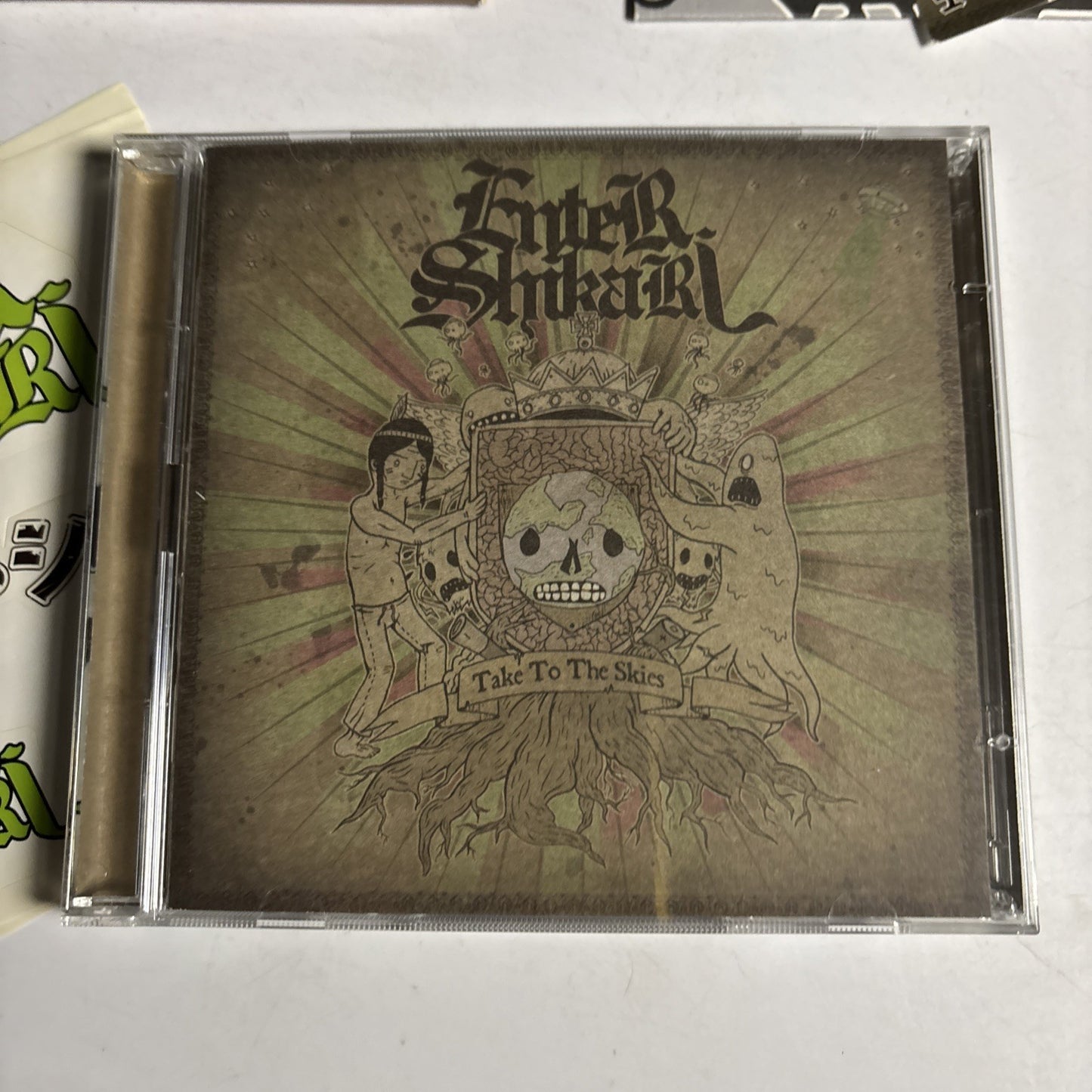 Enter Shikari – Take To The Skies (CD + DVD, 2007) Japan Obi DVDAMBR001J