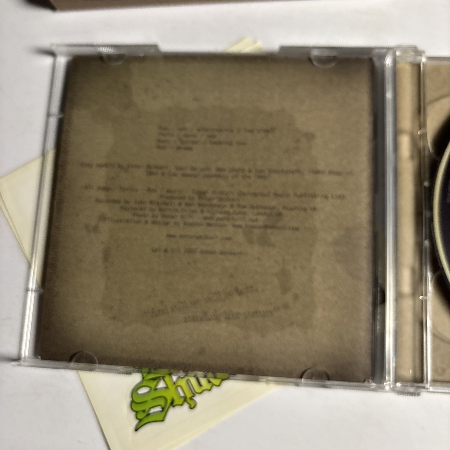 Enter Shikari – Take To The Skies (CD + DVD, 2007) Japan Obi DVDAMBR001J