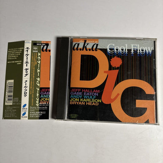A.K.A Dig – Cool Flow (CD, 1995) Japan obi SRCS-7591
