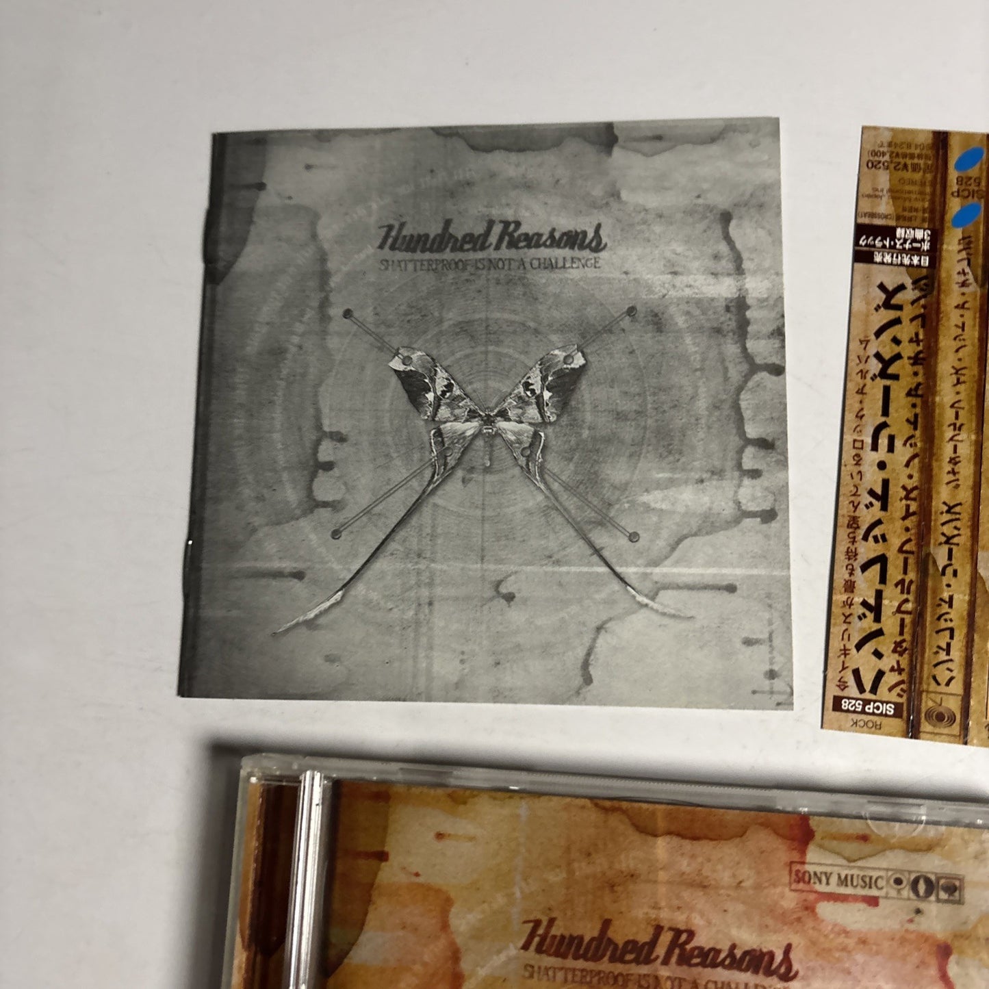 Hundred Reasons – Shatterproof Is Not A Challenge CD 2004 Japan Bonus Track Obi