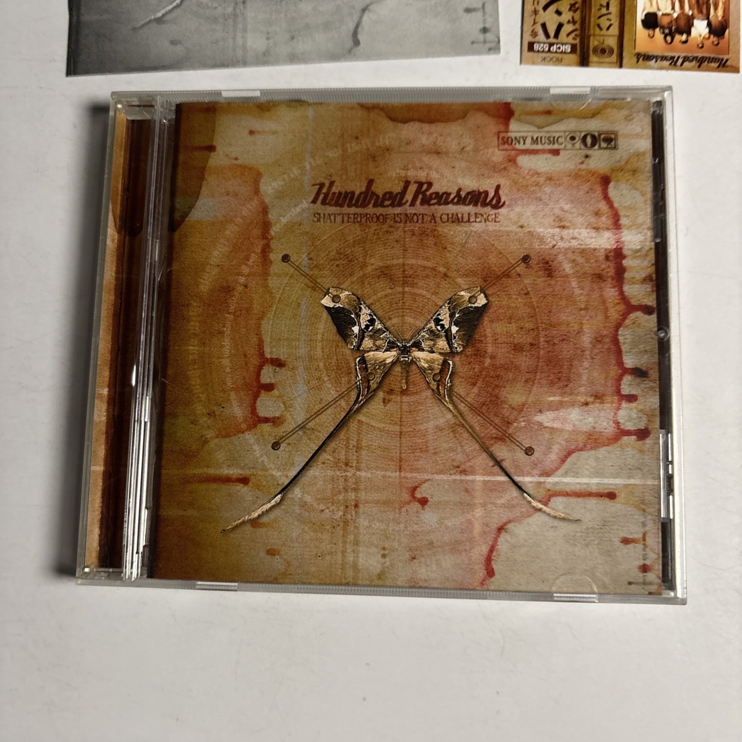 Hundred Reasons – Shatterproof Is Not A Challenge CD 2004 Japan Bonus Track Obi