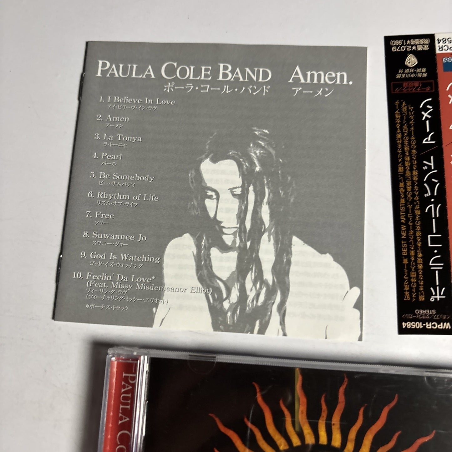 Paula Cole Band – Amen (CD, 1999) Japan obi WPCR-10584