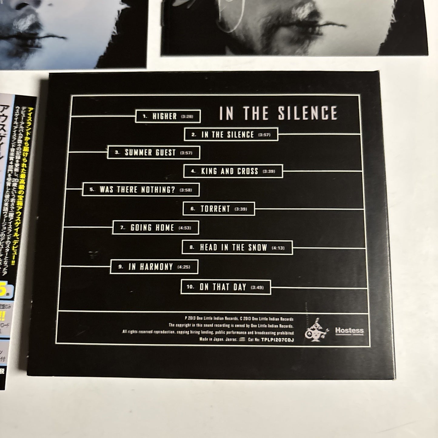 Ásgeir – In The Silence (CD, 2014) Japan Digipak Obi Sticker TPLP1207CDJ
