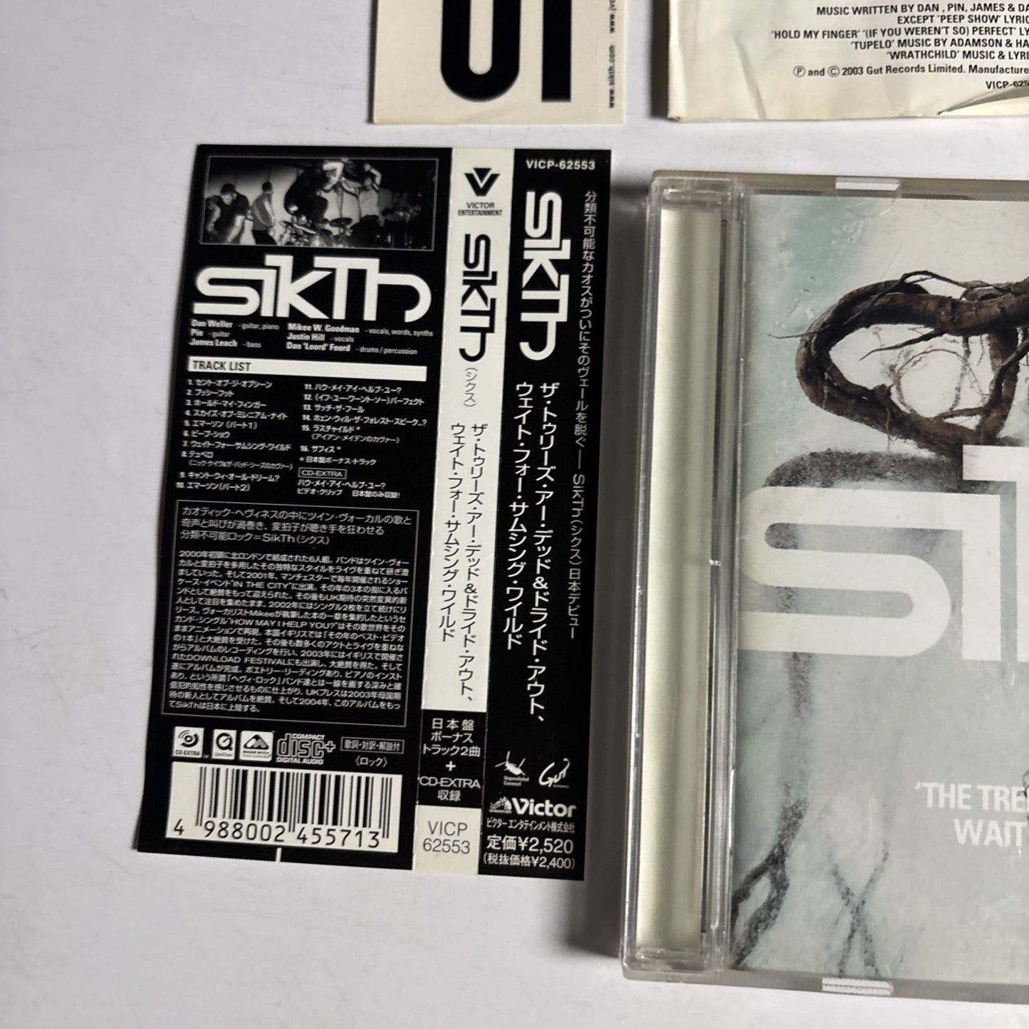 Sikth – The Trees Are Dead & Dried Out Wait For Something Wild (CD, 2004) Japan