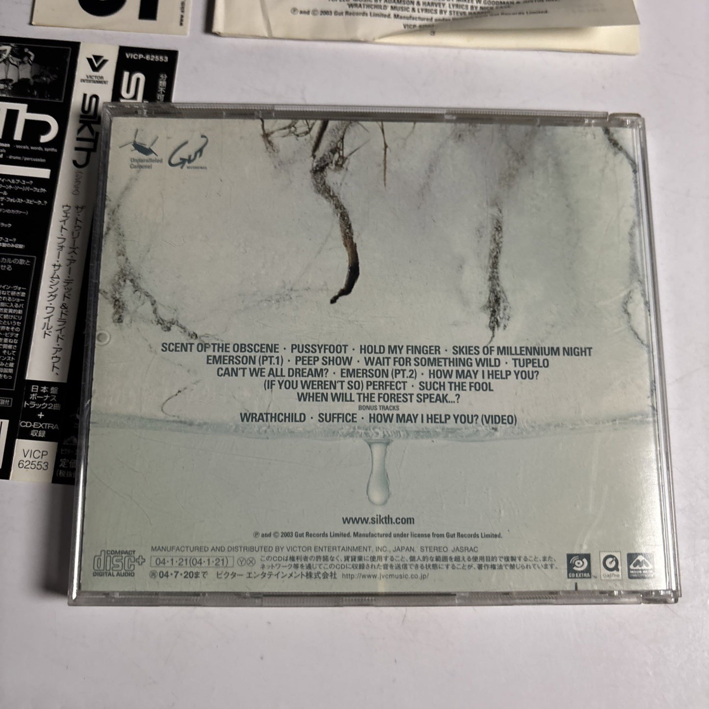 Sikth – The Trees Are Dead & Dried Out Wait For Something Wild (CD, 2004) Japan