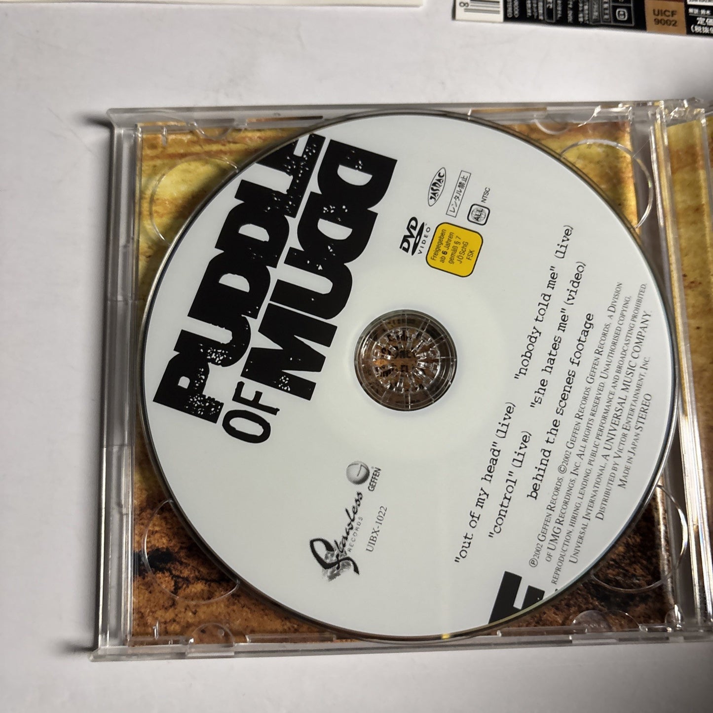 Puddle Of Mudd – Life On Display (CD + DVD, 2003) Japan Bonus Track Obi