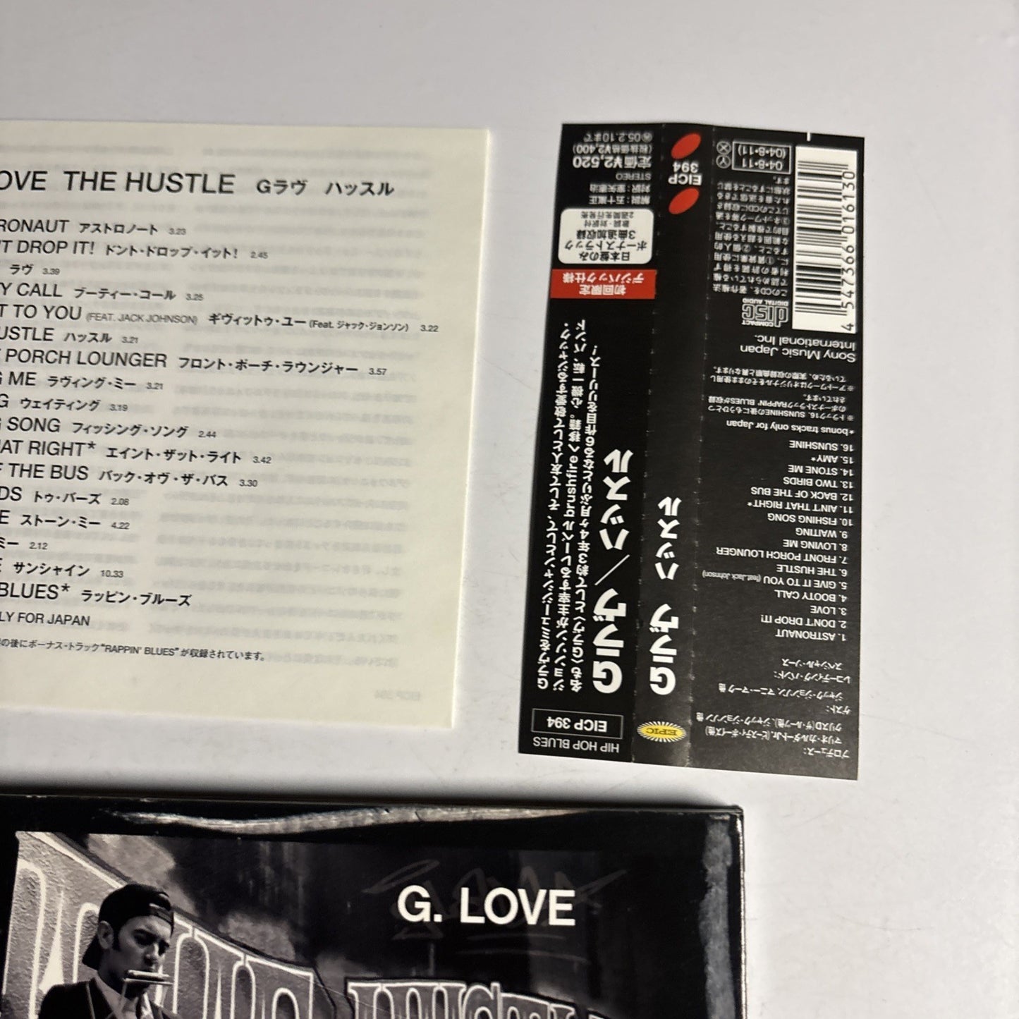 G. Love – The Hustle (CD, 2004) Japan obi EICP 394