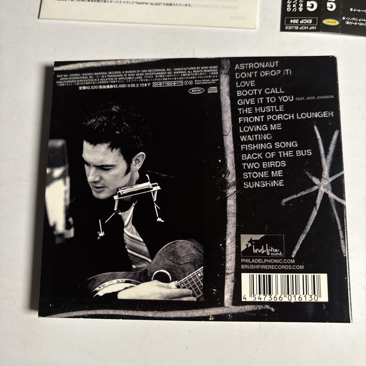 G. Love – The Hustle (CD, 2004) Japan obi EICP 394
