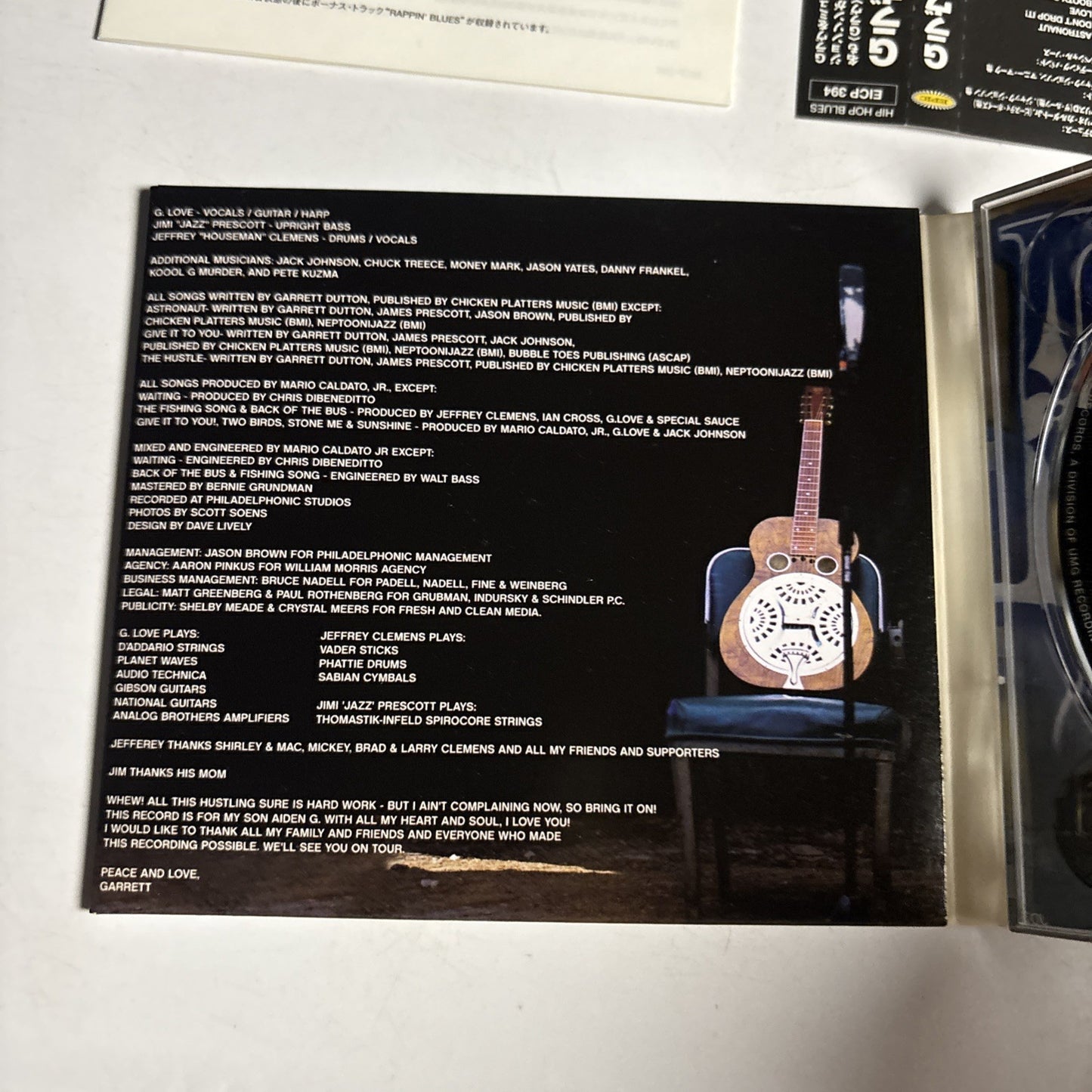 G. Love – The Hustle (CD, 2004) Japan obi EICP 394